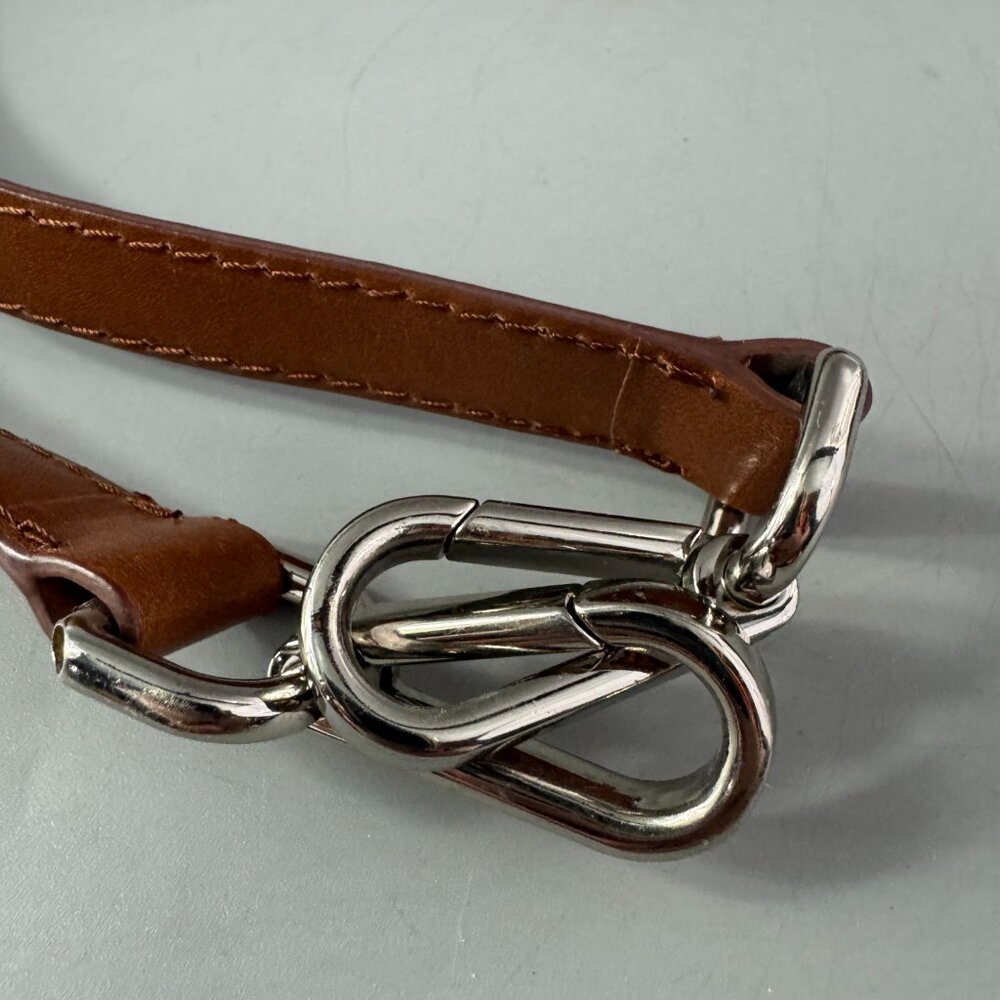 Bimba Y Lola Brown Leahter Adjustable Strap View 3